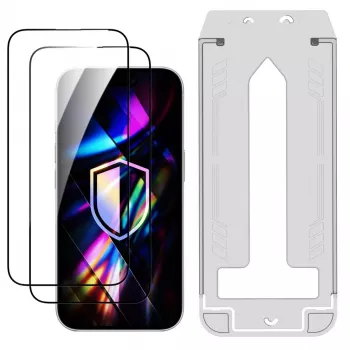 3MK PROTECTION Apple iPhone 15 Plus/16 Plus - 3mk Hardy Hardura 9H hærdet glas skærmbeskyttelse