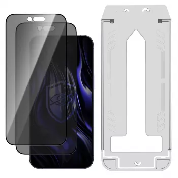 3MK PROTECTION Apple iPhone Air - 3mk Hardy Privzone 9H hærdet glas privatlivsskærmbeskyttelse