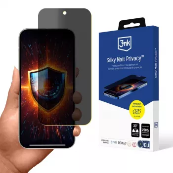 3MK Silky Matt privatlivsskærmbeskyttelse til Google Pixel 10 / 10 Pro