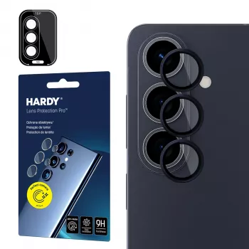 3mk Hardy Lens Protection Pro sort til Samsung Galaxy S26