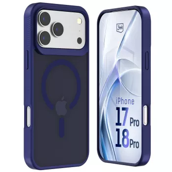3MK PROTECTION Apple iPhone 17 Pro - 3mk Hardy Hazy MagCase blå