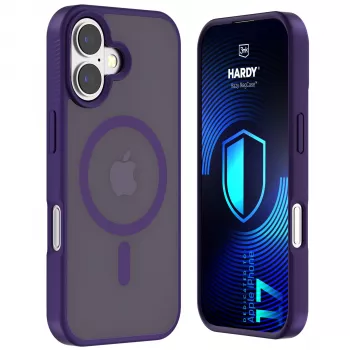 3MK Hardy Hazy MagCase til Apple iPhone 17, lilla