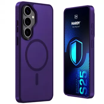 3MK PROTECTION Samsung Galaxy S25 - 3mk Hardy Hazy MagCase lilla