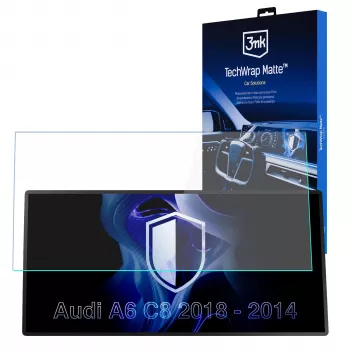 3MK PROTECTION AUDI A6 C8 2018-24 - 3mk TechWrap mat skærmbeskytter til centerdisplay
