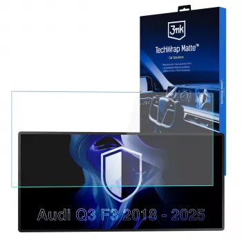 3MK PROTECTION AUDI Q3 F3 2018-25 - 3mk TechWrap mat skærmbeskytter til centerdisplay