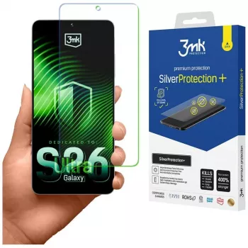 3MK SilverProtection+ skærmbeskyttelse til Samsung Galaxy S26 Ultra