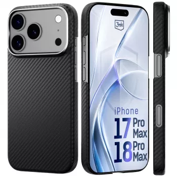 3MK PROTECTION Apple iPhone 17 Pro Max Hardy Aramid MagCase - sort