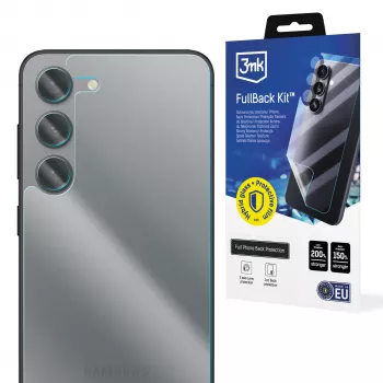 3MK PROTECTION Samsung Galaxy S23 5G FullBody beskyttelsesfilmsæt (TPU, transparent, selvhelende)