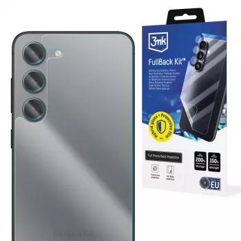 3MK PROTECTION Samsung Galaxy S23 5G FullBody beskyttelsesfilmsæt (TPU, transparent, selvhelende)