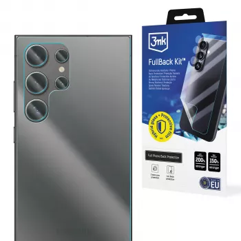 3MK PROTECTION Samsung Galaxy S24 Ultra FullBack Kit - beskyttelsesfilm til bagside, sider og kamera