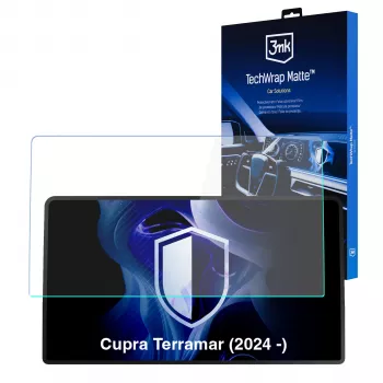 3MK PROTECTION Cupra Terramar (2024 -) - 3mk TechWrap mat skærmbeskytter til centerdisplay