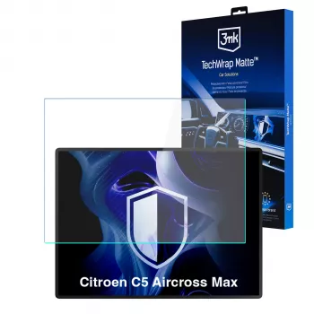 3MK PROTECTION Citroen C5 Aircross Max - 3mk TechWrap Matter Center Display Skærmbeskytter