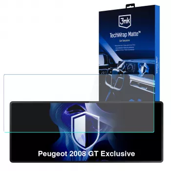 3MK PROTECTION Peugeot 2008 GT Exclusive - 3mk TechWrap Matter Center Display Skærmbeskytter