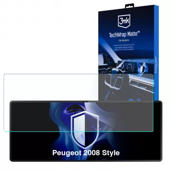3MK PROTECTION Peugeot 2008 Style - 3mk TechWrap Matter Center Display Skærmbeskytter