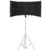 Mozos MSHIELD-CABIN-ECO akustisk isolationsskjold til mikrofon, 5-panel, sort