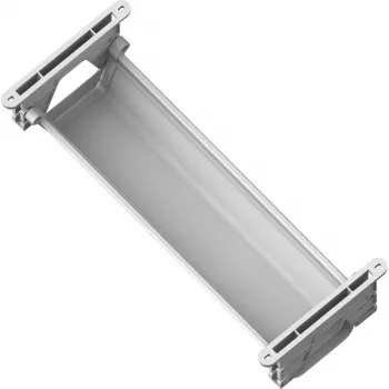 MOZOS CT550WH kabeladministrationsbakke under skrivebordet 550 mm hvid
