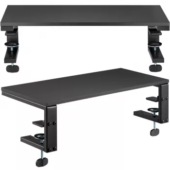 MOZOS Ergo Clamp Riser monitor- og laptopstander sort 600x260mm