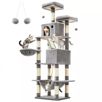 MOZOS Kitty Tree Stort kradsetræ til katte, højde 206 cm