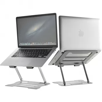 MOZOS N2-WH Ergonomisk laptopstativ hvid