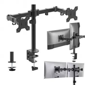 MOZOS MS03 Dual-monitor bordbeslag til 17-34