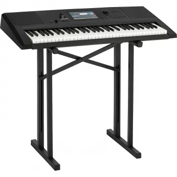 MOZOS KSX5 X-type keyboardstativ til digitalklaver, synthesizer, sort