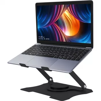 MOZOS N4-BK Ergonomisk laptopstativ sort