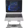 MOZOS N4-SV Ergonomisk laptopstativ sølv