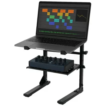 MOZOS LS8 Metal-laptop-/mixerstander sort
