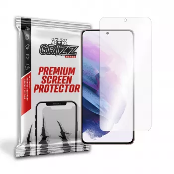 GrizzGlass Hybrid Glass skærmbeskytter til Samsung Galaxy S21 5G