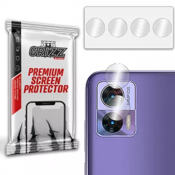 GrizzGlass kameralinsebeskytter til Motorola Edge 30 Neo - hærdet glas 9H
