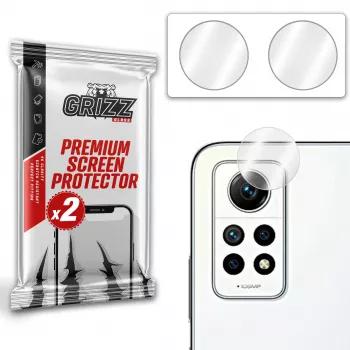 GrizzGlass HybridGlass kameralinsebeskytter til Xiaomi Redmi Note 12 Pro 4G