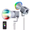 NEEWER HS60C 60W RGB COB LED Video Light, 8700 Lux, CRI 97+, App/2.4G Control