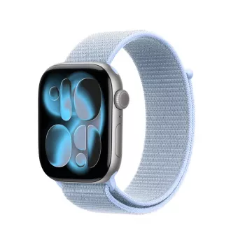 Crong Nylon-armbånd til Apple Watch 38/40/41/42 mm blå