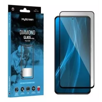 MyScreen Diamond Glass Edge skærmbeskytter til Google Pixel 10 / Pixel 10 Pro - sort