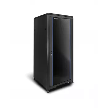 RACKTEL RL-6642SR 42U 600x600 standkabinet serverkabinet, sort