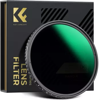 KF X-Fader variabelt ND-filter 43mm ND8-ND128 grå