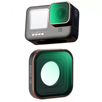 KF Nano-X UV-beskyttelsesfilter til GoPro Hero 12/11/10/9 sort (KF01.2335)