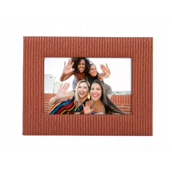 Standing Photo Frame for 10x15 cm Photo Brown Portrait Landscape Loveinstant Brown