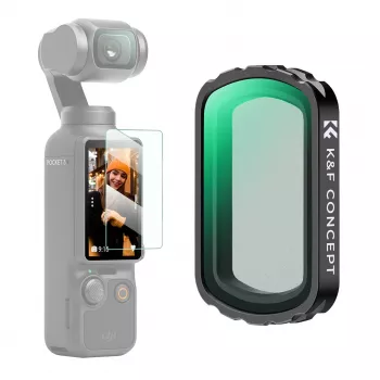 K&F Concept Black Diffusion 1/4 Filter til DJI Osmo Pocket 3 (KF01.2533)