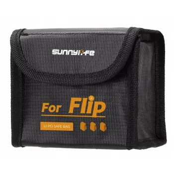 SUNNYLIFE Fireproof Case for 3 DJI Flip Batteries
