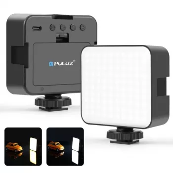 PULUZ LED-videolys 100 LED 5W bi-color 2900-6500K USB-C 1/4