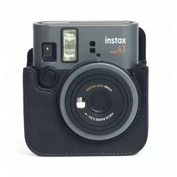 LOVEINSTANT case cover pouch til Fujifilm Instax Mini 41 + fotoalbum til 96 fotos / sort