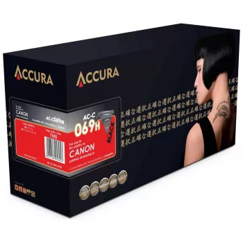 Accura tonerpatron Canon CRG-069H (5098C002) erstatning XL høj kapacitet sort