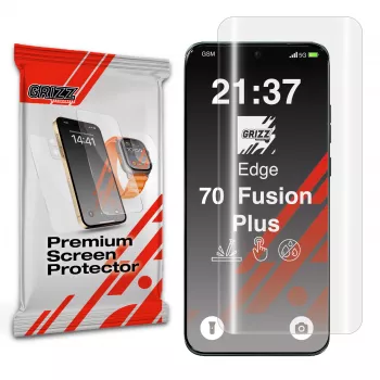 GrizzGlass hydrogel-skærmbeskytter til Motorola Edge 70 Fusion Plus