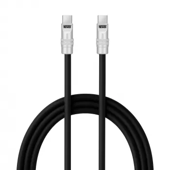 Newell USB-C til USB-C-kabel 100W 2m silikone sort