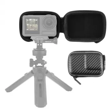 PULUZ hårdt beskyttelsesetui til DJI Osmo Action 4 / Action 3 - sort (PU946B)
