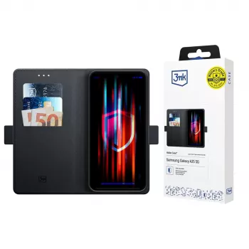 3MK tegnebogscover til Samsung Galaxy A57 (sort)