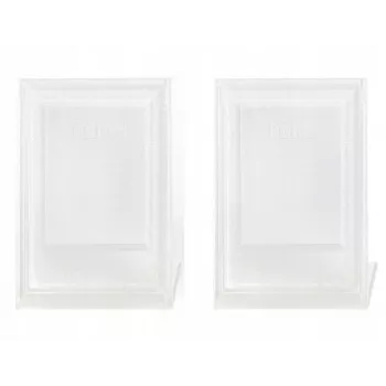 LOVEINSTANT 2x transparent billedramme + opbevaringsboks til Fujifilm Instax Mini 12, 11, 9, 8, 7s, 70, 90, 50, 40, Evo, Liplay, Link 2, Link SE