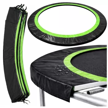 Lean Fjederpude til trampolin sort 305-312 cm 10 ft