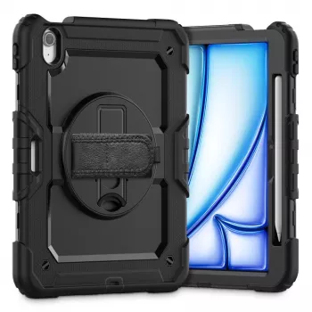 Tech-Protect Solid360 Case til iPad Air 11 inch 6/7/8 (2024-2026) - sort